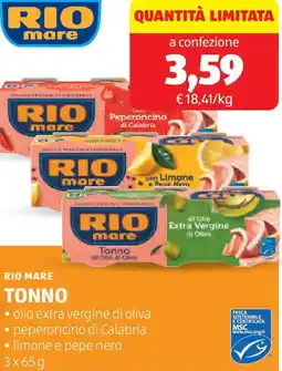 ALDI Rio mare tonno offerta