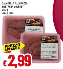 IperFamila Salamella / luganega nostrana gourmet offerta