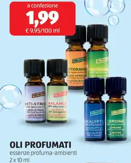ALDI Oli profumati essenze profuma-ambienti offerta