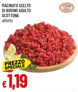 IperFamila Macinato scelto di bovino adulto scottona offerta