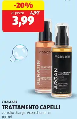 ALDI Vitalcare trattamento capelli offerta