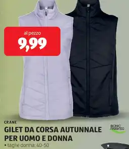 ALDI Crane gilet da corsa autunnale per uomo e donna offerta