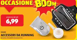 ALDI Crane accessori da running offerta