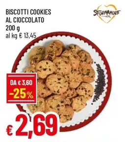 IperFamila Biscotti cookies al cioccolato offerta