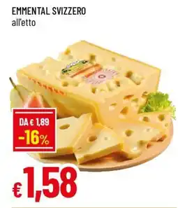 IperFamila Emmental svizzero offerta