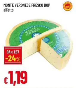 IperFamila Monte veronese fresco dop offerta