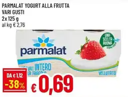 IperFamila Parmalat yogurt alla frutta offerta