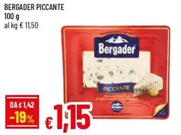 IperFamila Bergader piccante offerta