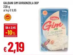 IperFamila Galbani gim gorgonzola dop offerta