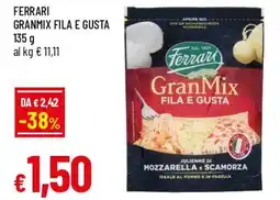 IperFamila Ferrari granmix fila e gusta offerta