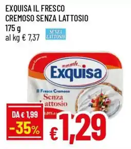 IperFamila Exquisa il fresco cremoso senza lattosio offerta