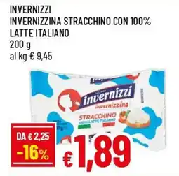 IperFamila Invernizzi invernizzina stracchino con 100% latte italiano offerta