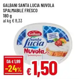 IperFamila Galbani santa lucia nuvola spalmabile fresco offerta
