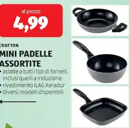 ALDI Crofton mini padelle assortite offerta
