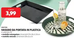 ALDI Crofton vassoio da portata in plastica offerta