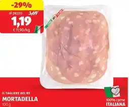 ALDI Il tagliere del re mortadella offerta