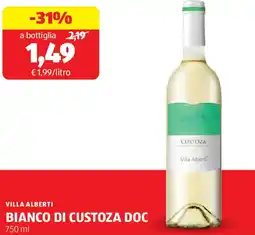 ALDI Villa alberti bianco di custoza doc offerta