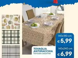 MD Discount Tovaglia antimacchia offerta