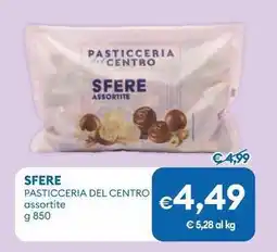 MD Discount Sfere PASTICCERIA DEL CENTRO offerta