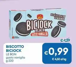 MD Discount Biscotto biciock LE BON gusto vaniglia offerta