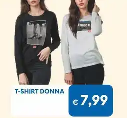 MD Discount T-shirt donna offerta