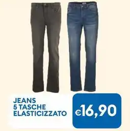 MD Discount Jeans 5 tasche elasticizzato offerta