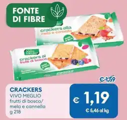 MD Discount Crackers VIVO MEGLIO offerta