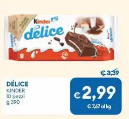 MD Discount Délice KINDER 10 pezzi offerta