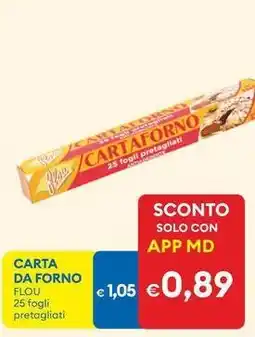 MD Discount Carta da forno FLOU offerta