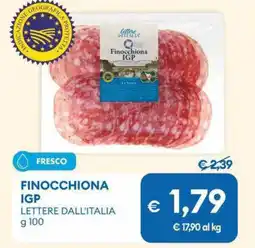 MD Discount Finocchiona IGP LETTERE DALL'ITALIA offerta