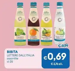 MD Discount Bibita LETTERE DALL'ITALIA offerta