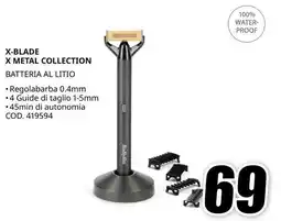 MediaWorld BaByliss X-blade x metal collection offerta