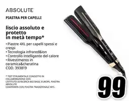 MediaWorld BELLISSIMA absolute piastra per capelli offerta