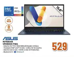 Extracoop ASUS NOTEBOOK VIVOBOOK F1504 offerta