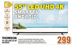 Extracoop THOMSON TV LED UHD 4K 55" 55UA5S13 offerta