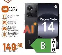 Extracoop Redmi note 14 offerta