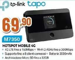 Extracoop tp-link HOTSPOT MOBILE 4G offerta