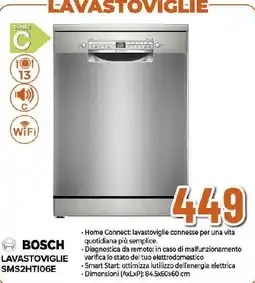 Extracoop BOSCH LAVASTOVIGLIE SMS2HTI06E offerta