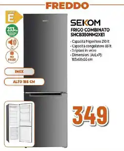 Extracoop SEKOM FRIGO COMBINATO SHCB350NM2XE1 offerta