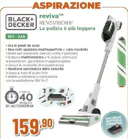 Extracoop BLACK+ DECKER REVSV18D1HF 18V-2Ah offerta