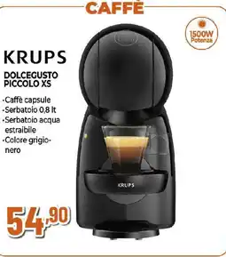 Extracoop KRUPS Dolcegusto piccolo XS offerta