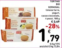 Spazio Conad Tortino bio GERMINAL offerta