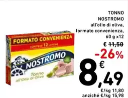 Spazio Conad Tonno NOSTROMO offerta