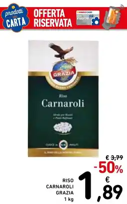 Spazio Conad Riso carnaroli GRAZIA offerta