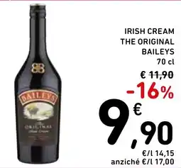 Spazio Conad Irish cream the original BAILEYS offerta