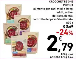 Spazio Conad Crocchette one PURINA offerta