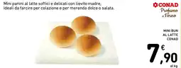 Spazio Conad Mini bun al latte CONAD offerta