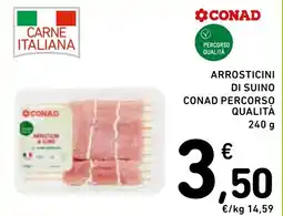 Spazio Conad Arrosticini di suino conad percorso qualità offerta