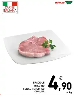 Spazio Conad Braciole di suino conad percorso qualità offerta