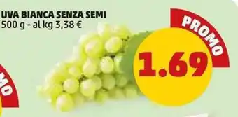 PENNY Uva bianca senza semi offerta